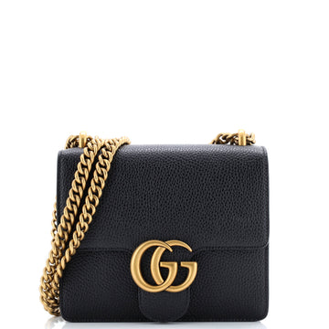 Gucci GG Marmont Chain Shoulder Bag Leather Small