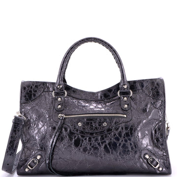 Balenciaga City Classic Studs Bag Leather Medium