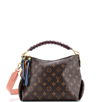 Louis Vuitton Braided Handle Beaubourg Hobo Monogram Canvas Mini