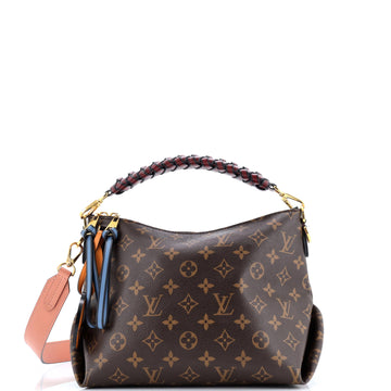Louis Vuitton Braided Handle Beaubourg Hobo Monogram Canvas Mini