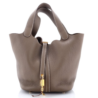 Hermes Picotin Lock Bag Clemence MM