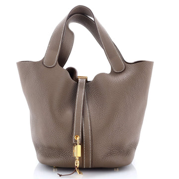 Hermes Picotin Lock Bag Clemence MM