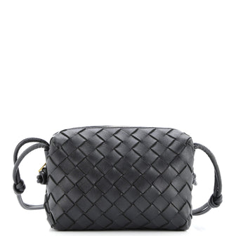 Bottega Veneta Loop Crossbody Bag Intrecciato Nappa Mini