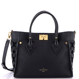 Louis Vuitton On My Side Tote Monogram Tuffetage Leather MM