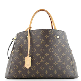 Louis Vuitton Montaigne Handbag Monogram Canvas MM