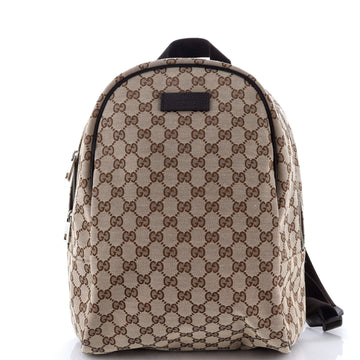 Gucci Zip Around Travel Backpack GG Canvas