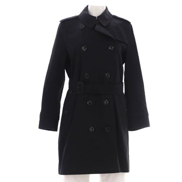 Burberry Women's Kensington Mid-Length Trench Coat Cotton