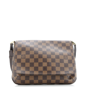 Louis Vuitton Musette Tango Handbag Damier