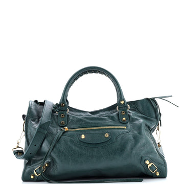 Balenciaga City Classic Studs Bag Leather Medium