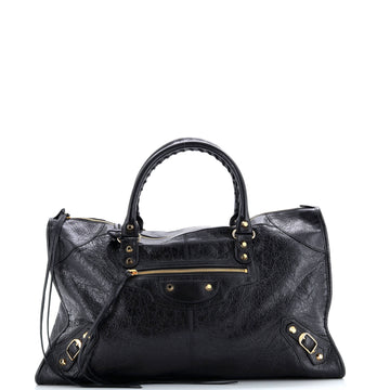 Balenciaga Work Giant Studs Bag Leather