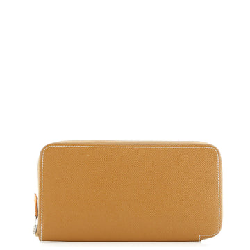 Hermes Azap Zip Around Wallet Silk'in Epsom Long