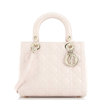 Christian Dior Lady Dior Bag Cannage Quilt Lambskin Medium