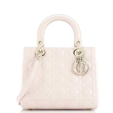 Christian Dior Lady Dior Bag Cannage Quilt Lambskin Medium