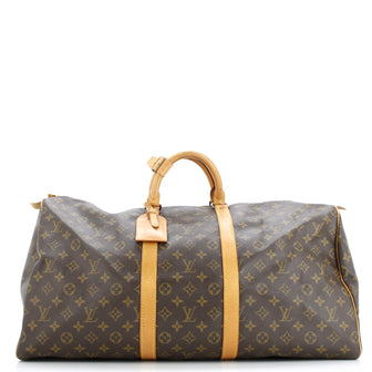 Louis Vuitton Keepall Bandouliere Bag Monogram Canvas 55