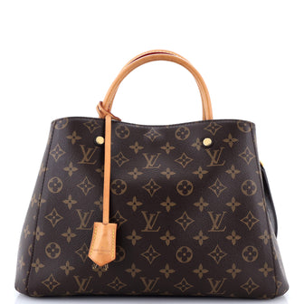 Louis Vuitton Montaigne Handbag Monogram Canvas MM