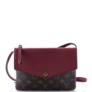 Louis Vuitton Twice Handbag Monogram Canvas