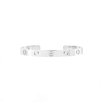 Cartier Love Cuff Bracelet 18K White Gold
