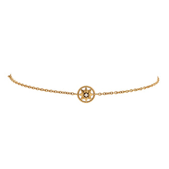 Christian Dior Rose des Vents Bracelet 18K Yellow Gold with Diamond XS