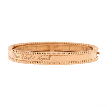Van Cleef & Arpels Perlee Signature Bracelet 18K Rose Gold