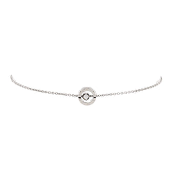 Chanel Coco Crush Letters Bracelet 18K White Gold with Diamond