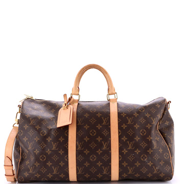 Louis Vuitton Keepall Bandouliere Bag Monogram Canvas 50