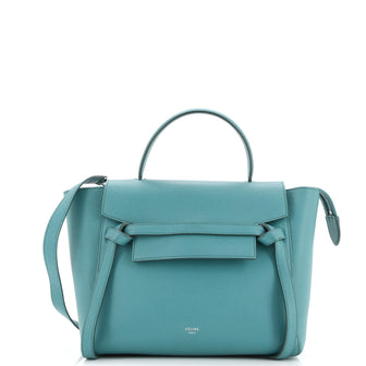 Celine Belt Bag Textured Leather Micro