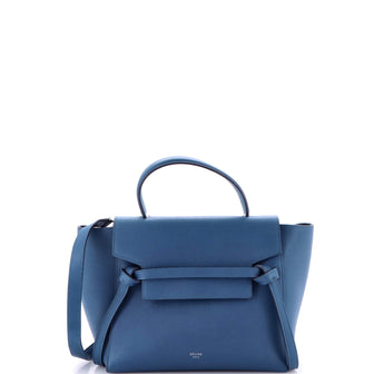 Celine Belt Bag Textured Leather Micro