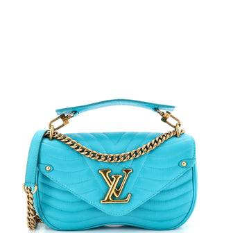 Louis Vuitton New Wave Chain Bag Quilted Leather MM