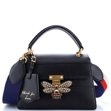 Gucci Queen Margaret Top Handle Bag Leather Small