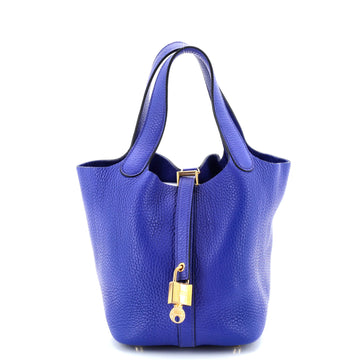 Hermes Picotin Lock Bag Clemence PM
