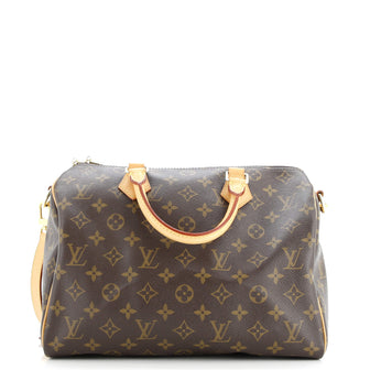 Louis Vuitton Speedy Bandouliere Bag Monogram Canvas 30