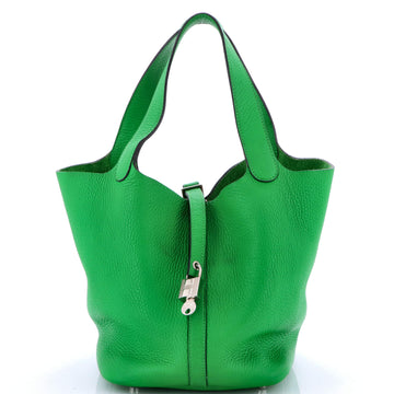Hermes Picotin Lock Bag Clemence MM