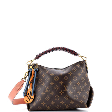 Louis Vuitton Braided Handle Beaubourg Hobo Monogram Canvas Mini
