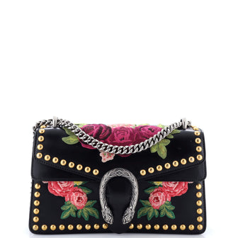 Gucci Dionysus Bag Embroidered Studded Leather Small