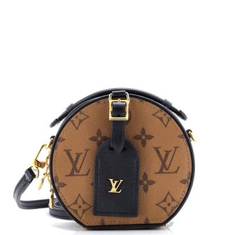 Louis Vuitton Mini Boite Chapeau Bag Reverse Monogram Canvas