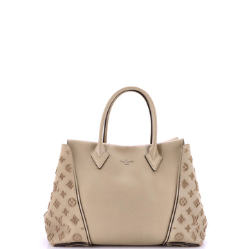 Louis Vuitton W Tote Monogram Tuffetage Leather PM