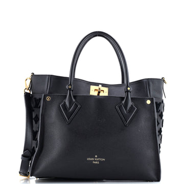 Louis Vuitton On My Side Tote Monogram Tuffetage Leather MM