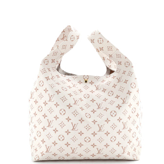 Louis Vuitton Atlantis Handbag Monogram Dune Canvas GM