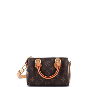 Louis Vuitton Speedy Bandouliere NM Bag Monogram Canvas Nano