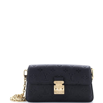 Louis Vuitton Pochette Metis Wallet on Chain Monogram Empreinte Leather