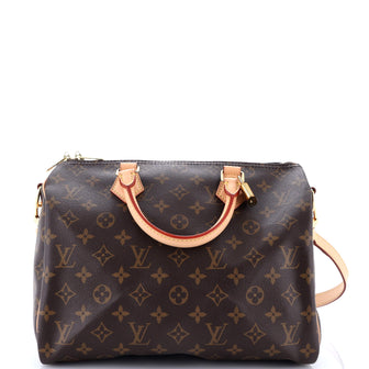 Louis Vuitton Speedy Bandouliere Bag Monogram Canvas 30