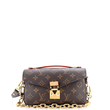Louis Vuitton Pochette Metis Monogram Canvas East West