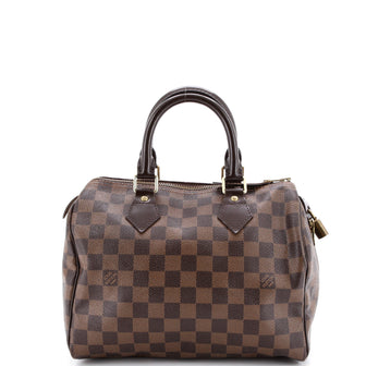 Louis Vuitton Speedy Handbag Damier 25