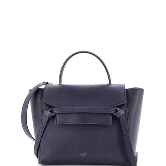 Celine Belt Bag Textured Leather Micro