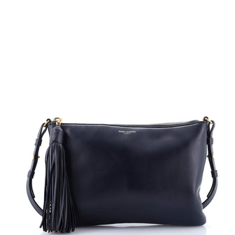 Saint Laurent Teen Monogram Crossbody Bag Leather