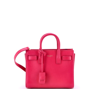 Saint Laurent Sac de Jour Bag Leather Nano