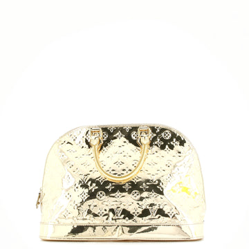 Louis Vuitton Alma Handbag Monogram Miroir PVC GM