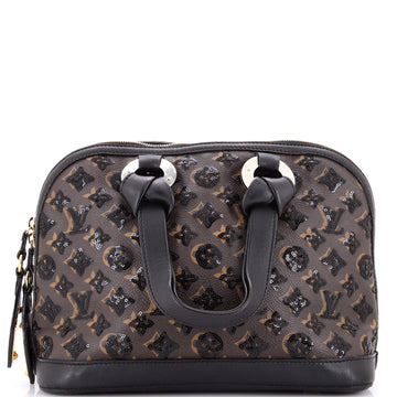 Louis Vuitton Alma Handbag Limited Edition Monogram Eclipse Sequins PM