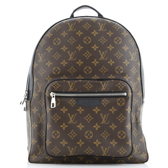 Louis Vuitton Josh Backpack Macassar Monogram Canvas