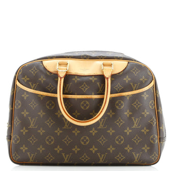 Louis Vuitton Deauville Handbag Monogram Canvas